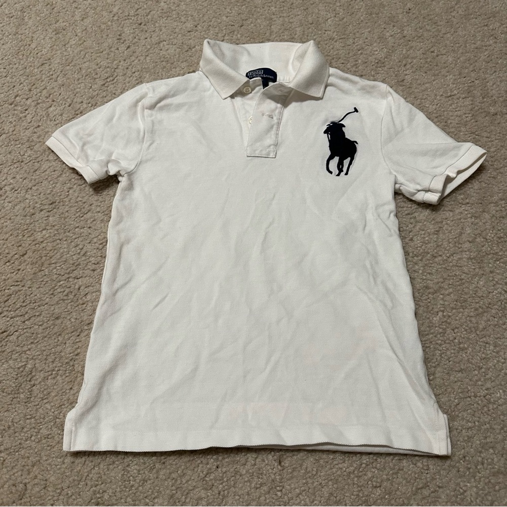 Ralph Lauren Cream Polo Shirt